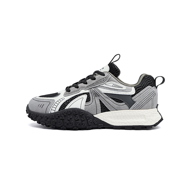 Augu Shi Deng grueso zapato padre mujer 2025 nuevo primavera y verano ligero retro zapatos de entrenamiento alemán zapatos deportivos casuales Agan