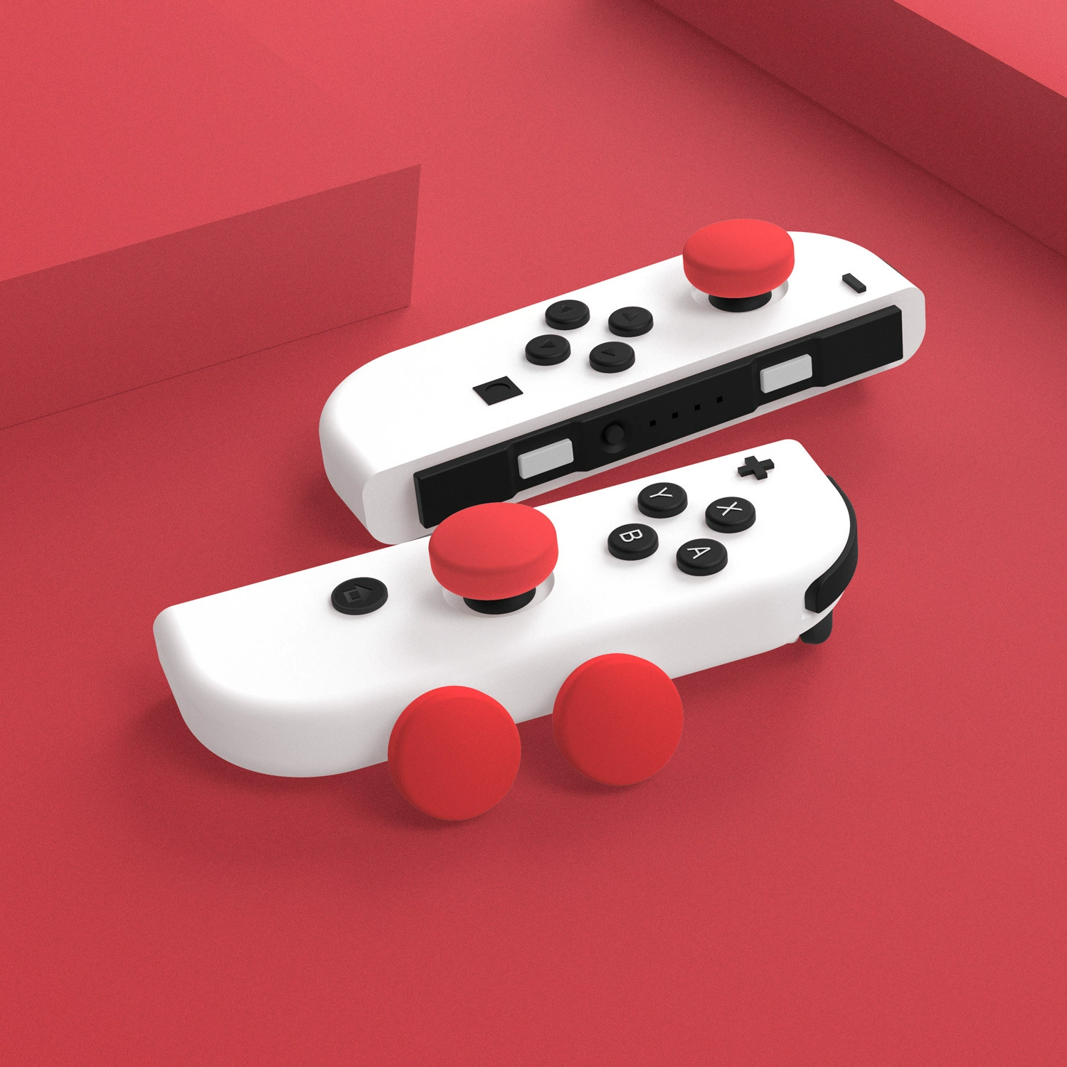 Крышка-накладка на джойстик (Nintendo Switch OLED и Lite), силикон, матовая, противоскользящая, на заказ