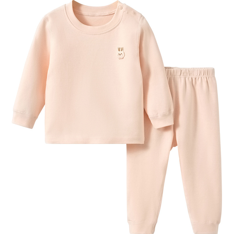 Primavera, otoño, invierno, ropa interior infantil, niños calientes, niñas y niños, dos piezas, ropa interior, pantalones de otoño