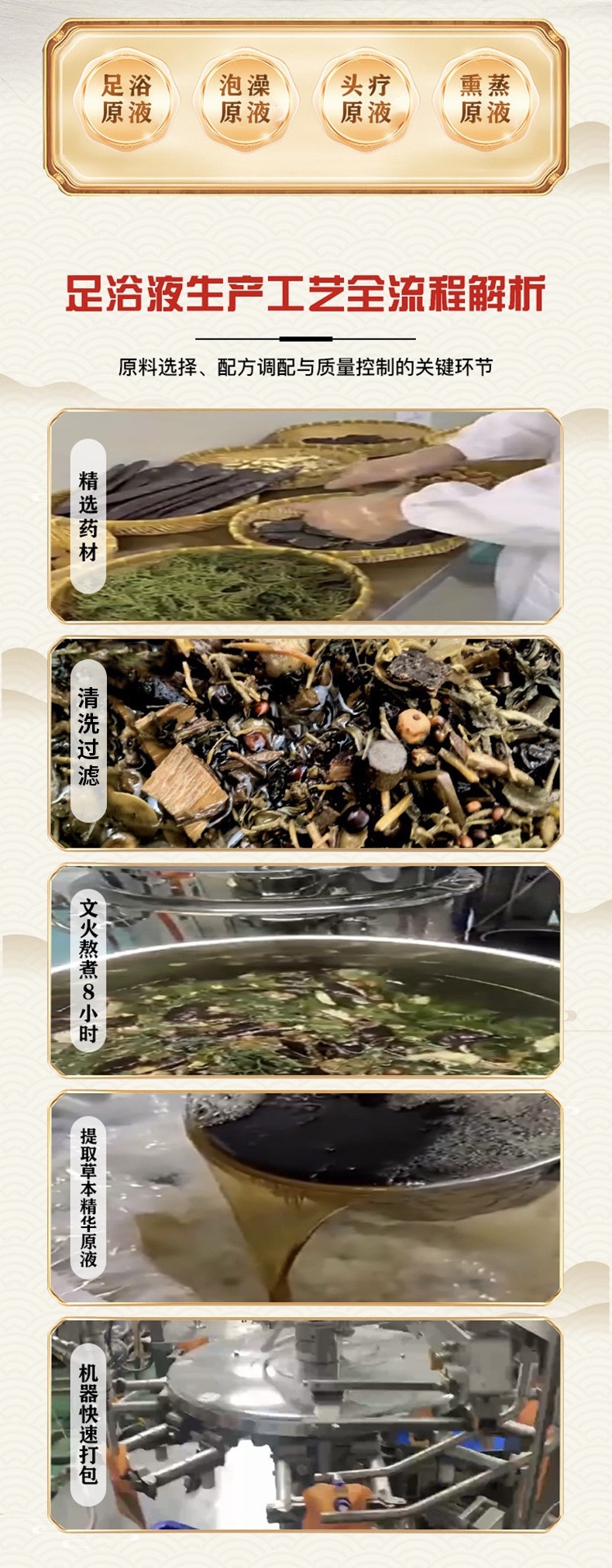 18-Herb Foot Soak Liquid Concentrate Mugwort Herbal Bath Pack No-Boil Warm Bath 10 Bags quality and texture