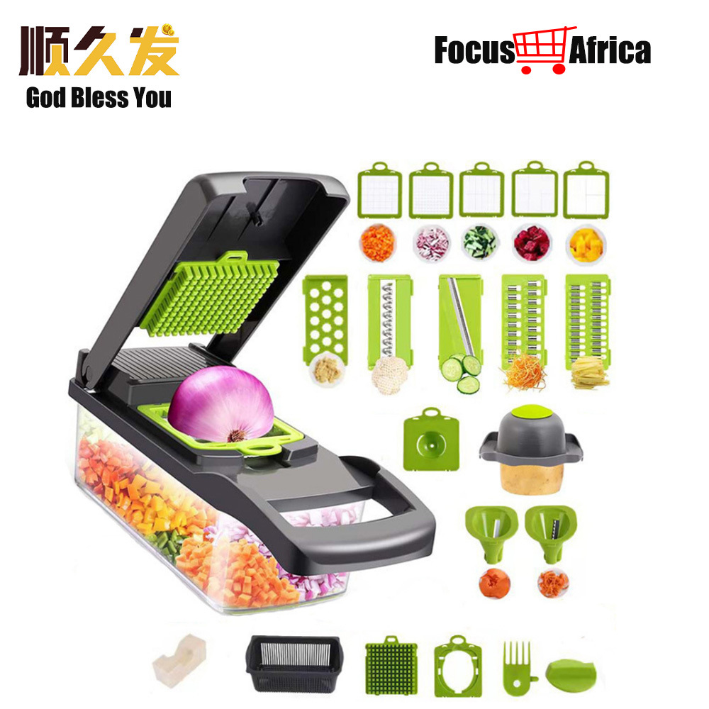 Multifunctional vegetable cutter home ki...