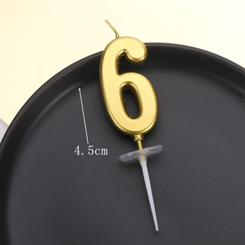 50 velas digitales de oro para el pastel de cumpleaños en caja independiente plata curva decoración de mesa de postres