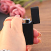 Creative red flame, windproof and inflatable metal lighter wholesale 235-3