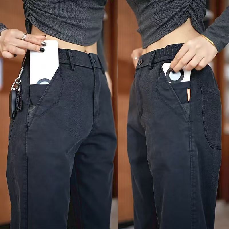 Pantalones casuales de terciopelo transfronterizo, pantalones casuales de hombre, pantalones de piernas anchas, nuevos pantalones deportivos de otoño y invierno