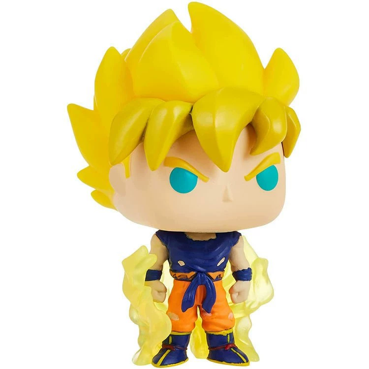 Коллекционная фигурка (POP) Dragon Ball Z Q‑Q версия, Саиян жёлтый, стилизованная чиби-модель 860