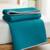 Waffle dark green [cool ice bean mat]