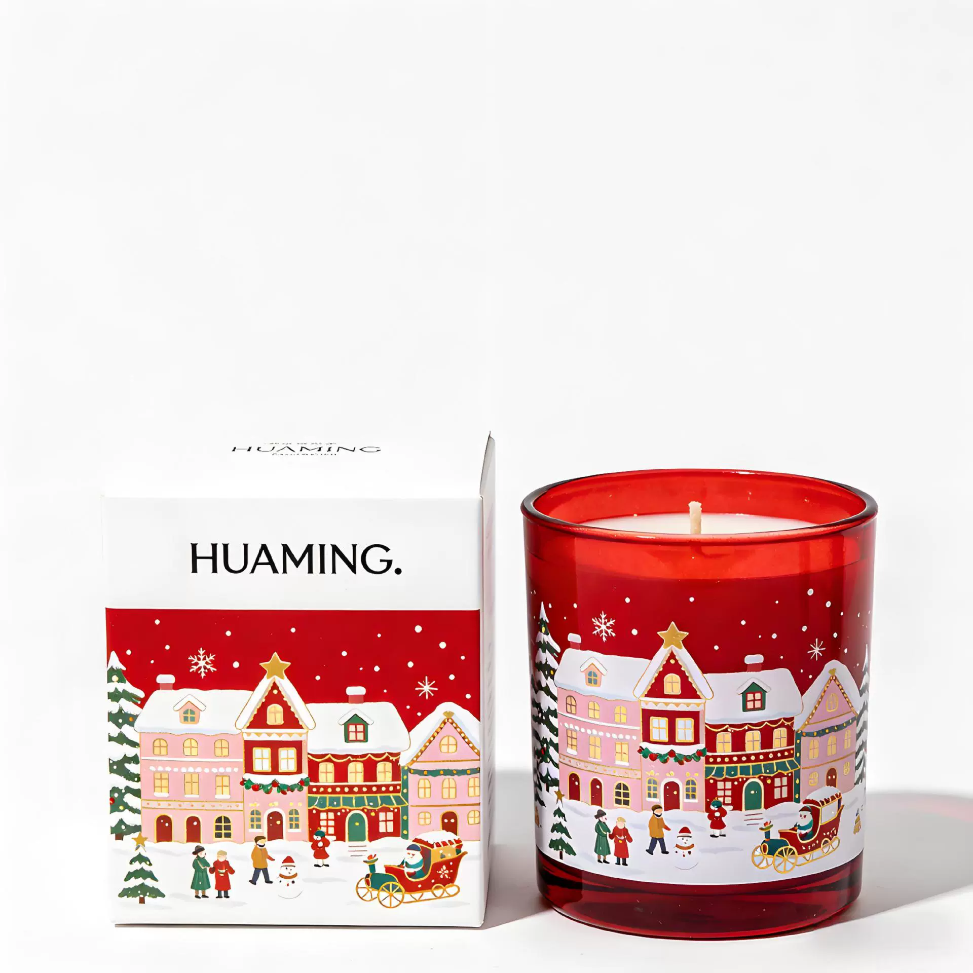 定制圣诞香薰蜡烛生日礼物蜡烛套装Christmas scented candles
