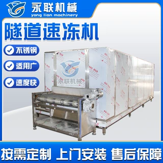供应包子冷冻流水线 不锈钢鸡翅速冻机 全自动速冻机柜 价格优惠