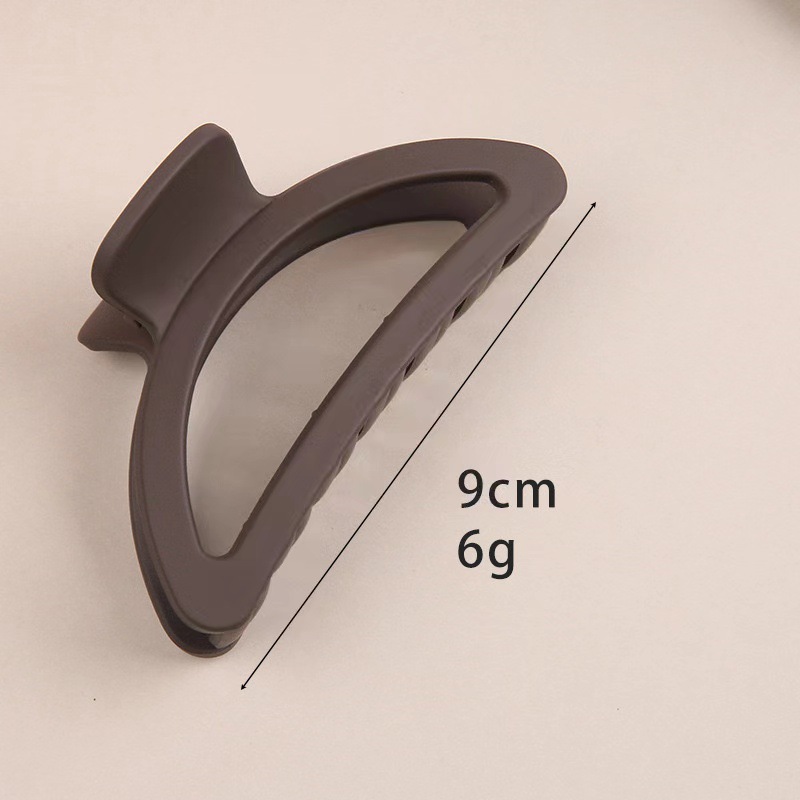 Nuevo clip de celebridad en línea elegante clip de tiburón elegante horquilla de Cabeza trasera grande clip coreano horquilla accesorios para el cabello al por mayor