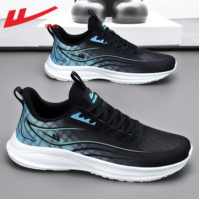 Warrior, footwear, men's summer breathable ultra light shock-absorbing sports shoes
