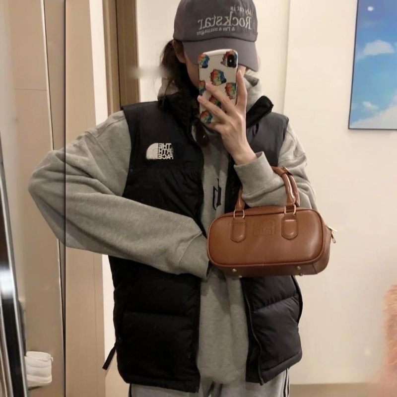1996羽绒服马甲男女装同款刺绣外套防寒保暖立领背心韩版潮流|undefined