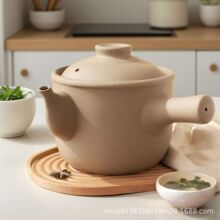 传统药壶药煲土陶熬中药砂锅炉养生耐高温明火燃气带盖老式煎药煲