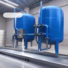 碳钢多介质过滤器石英砂活性炭锰砂除杂质净化水衬氟工艺滤芯