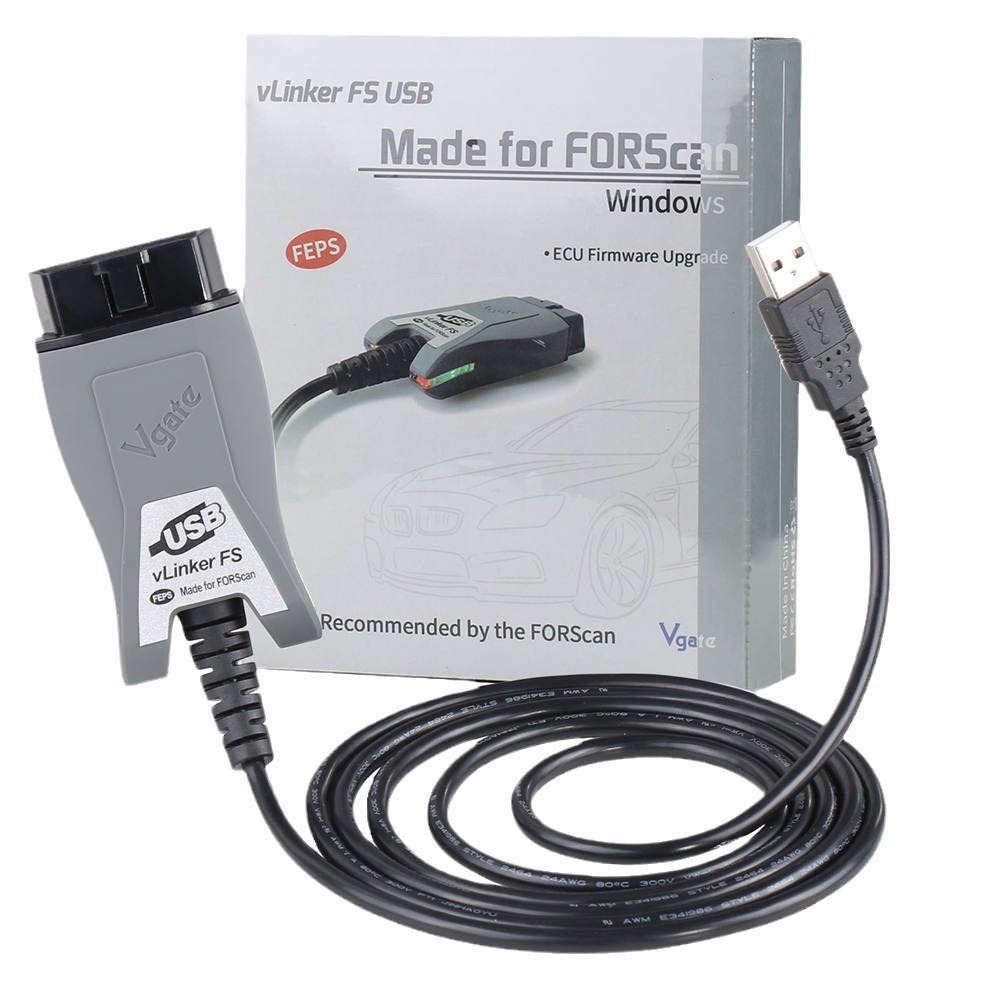 Vgate vLinker FS ELM327 HS/MS-CAN OBD2 Ford Mazda Fault Detector