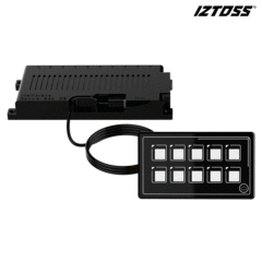 2021 New Model RV & Yacht Conversion 10-Port Button Switch Panel with Bluetooth App Control
