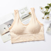 Wireless bra, push up bra, plus size, absorbs sweat and smell