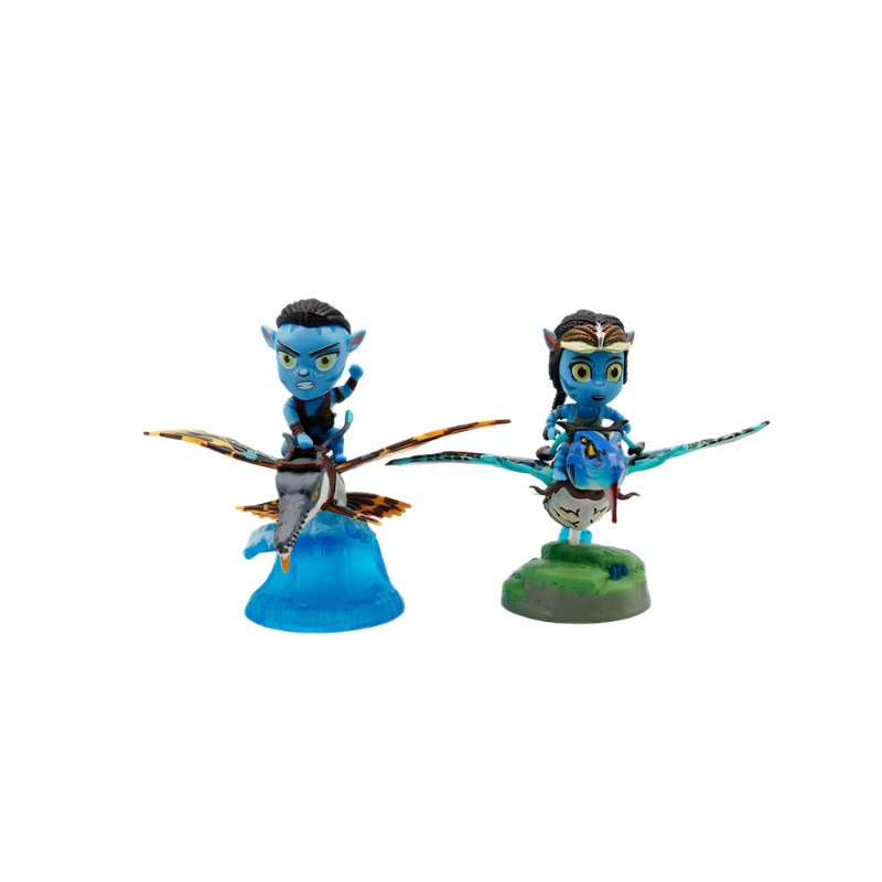 Фигурка (Beast Kingdom) Avatar 2 Jack и Netine, 2 шт., ПВХ, настольная декорация