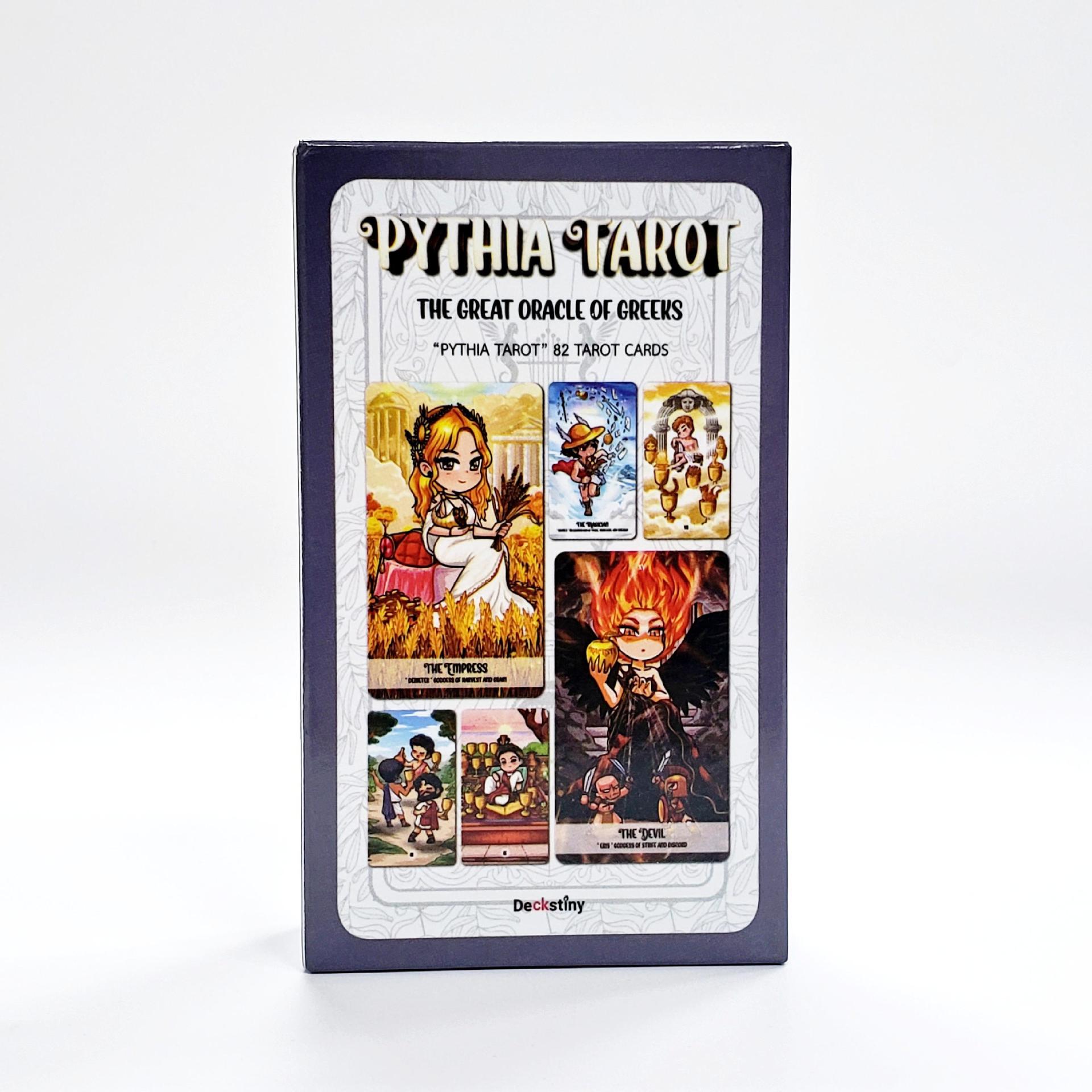 Gioco di carte tarot greco pythia per feste e party games_voghion.com