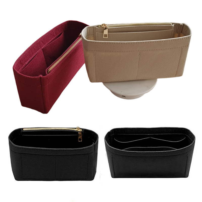 Suitable for Gucci marmont Bag Inner Bag Small Size Felt Cosmetic Bag Storage Finishing Inner Bag Support