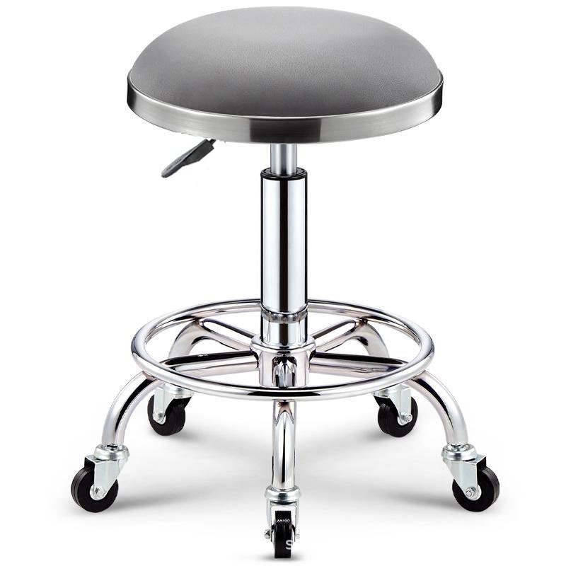 Fábrica directa taburete de belleza elevación polea rotatoria taburete de barbería taburete redondo barbería silla