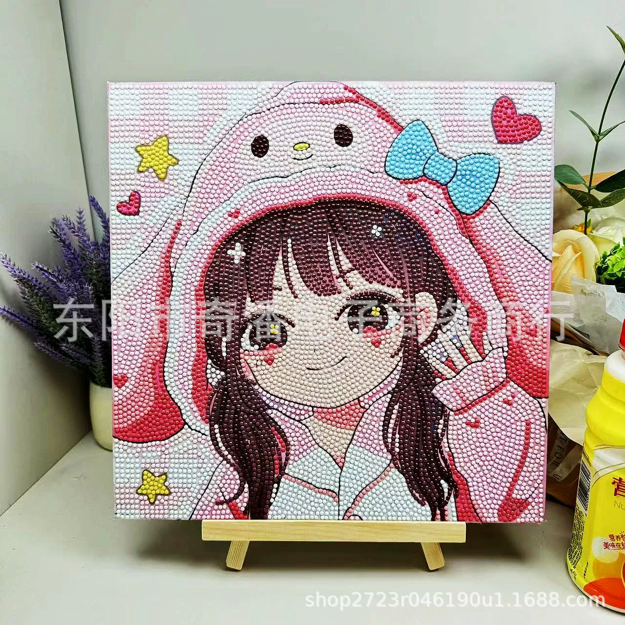 Бесплатная доставка/Новые 30*30 Алмазная живопись Diy Точечная алмазная живопись Детская ручная кладь Мозаика и Каменная живопись Спальня Декор Картина Оптовая