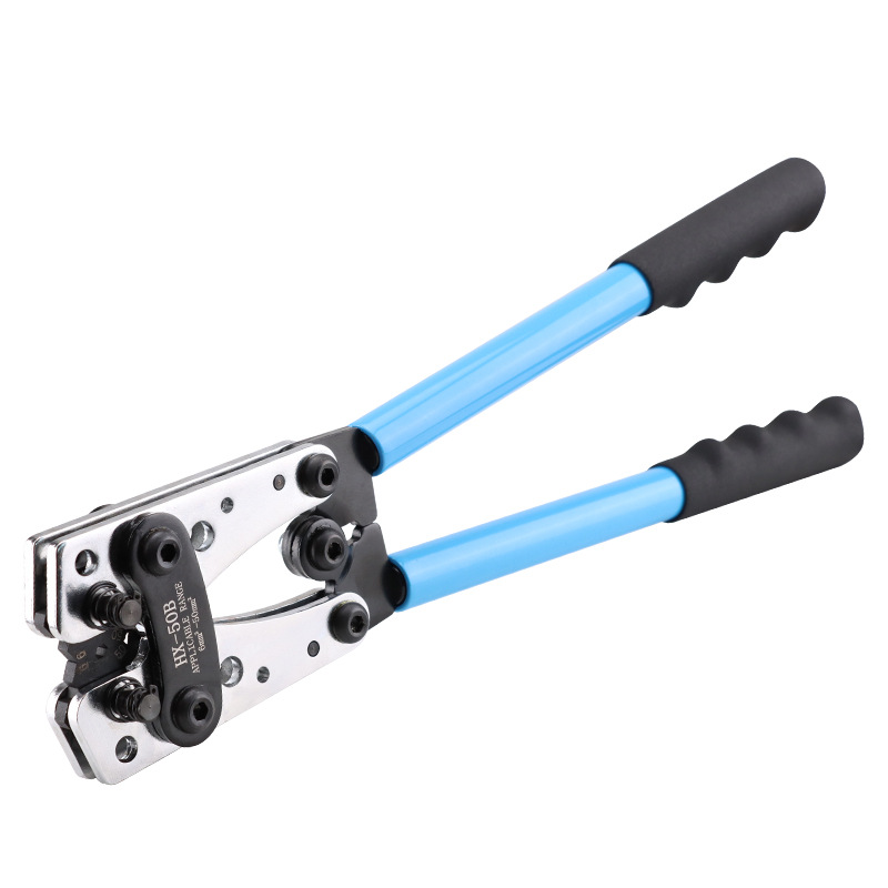 Terminal desnudo HX-50B SC alicates que prensan terminales estándar americano y. o manual prensado en frío extremo alicates OT cobre aluminio extremo del cable