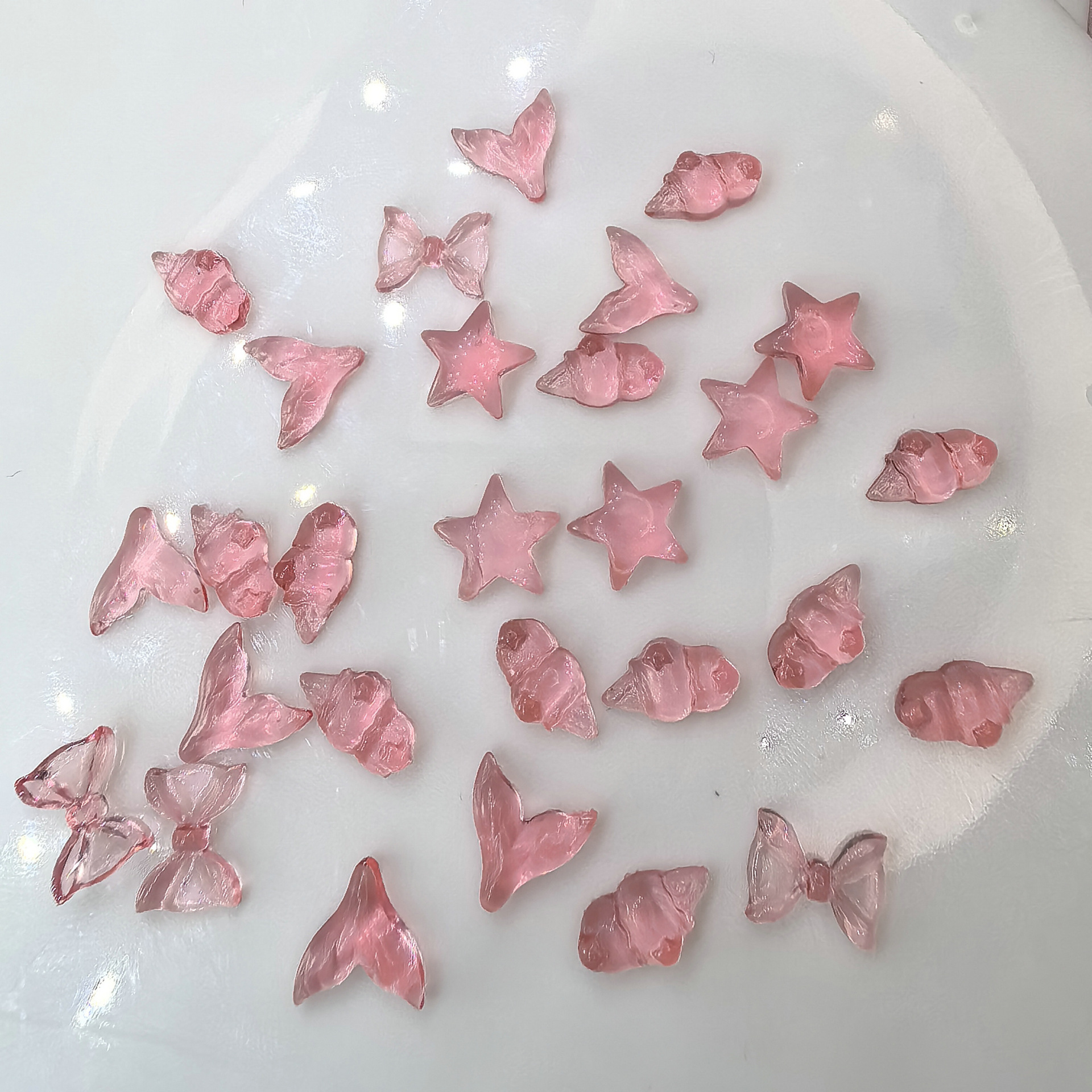 冰透五角星蝴蝶结海螺鱼尾美甲饰品批发0008.jpg