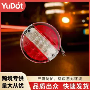 Su keçirməyən 20 LED avtomobil dairəvi arxa işığı, hamburger işığı, yük maşınları və qoşqular üçün