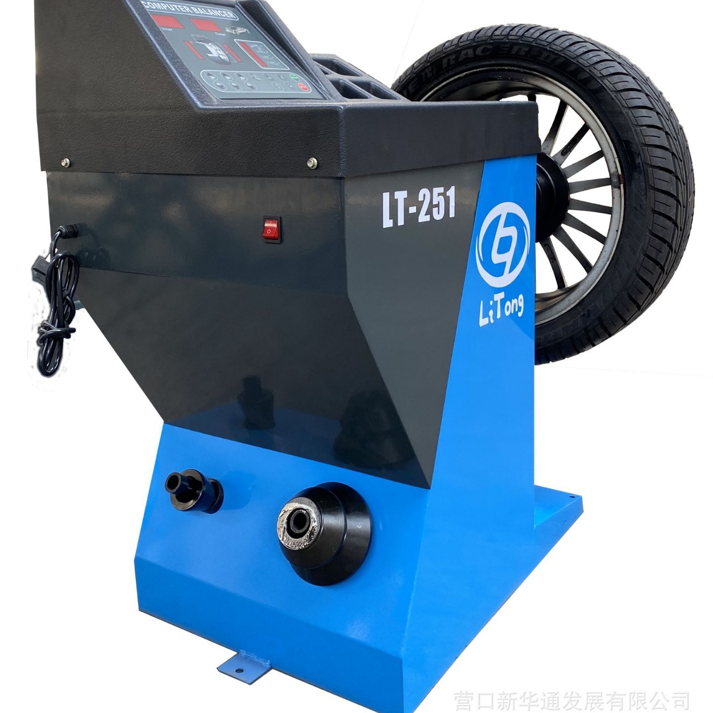 Litong neumático de coche máquina equilibradora de neumáticos máquina de equilibrio dinámico de neumáticos láser auxiliar neumático de coche instrumento de equilibrio