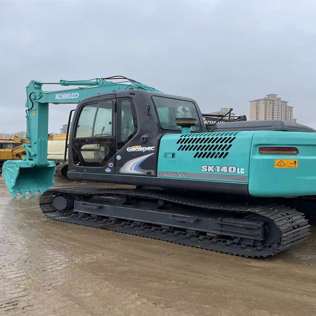 Exportación alemana de alta calidad de segunda mano Shengang SK140 - 8 excavadora con buen rendimiento y buena fuerza image 5