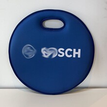 厂家定制品牌海绵坐垫氯丁橡胶软垫带logo手提野餐椅子屁垫蒲团