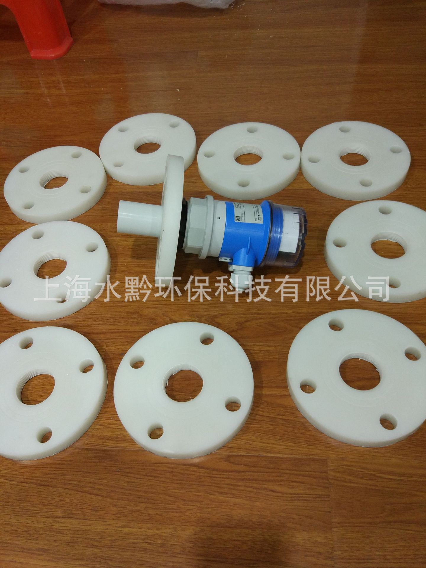 源头厂家流量计压力传感器安装不锈钢PP塑料法兰车床加工车螺纹报价