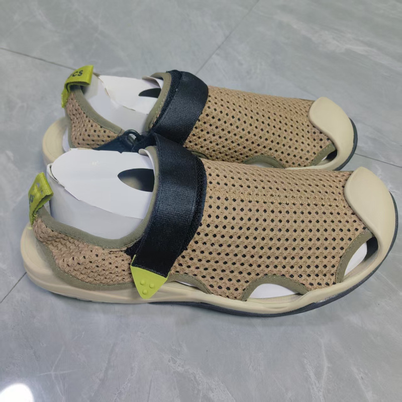 Quick-dry non-slip mesh outdoor men's shoes, casual beach wading shoes, stream trekking Velcro sandals 205289