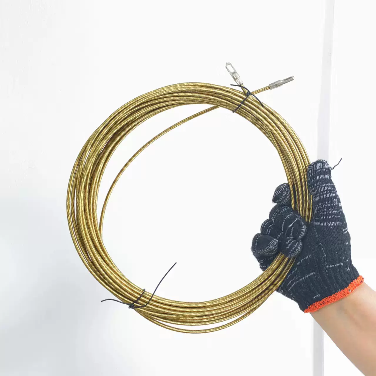 全弹簧穿线器电工全钢丝挂线拉线暗线引线器4mm穿线手动工具