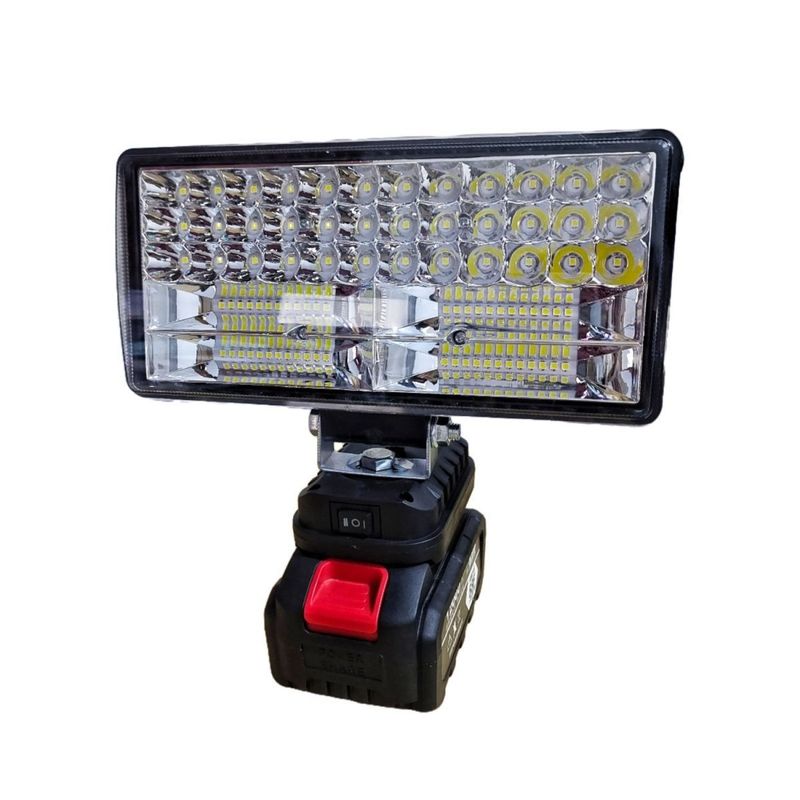 マキタリチウム電池作業灯バッテリー LED 夜釣り緊急修理照明ツールライトサーチライト|undefined