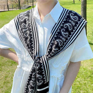 Black Cashew Knitted Shawl, Air-Conditioned Room Shoulder and Cervical Spine Vest, Versatile Scarf and Neck Scarf