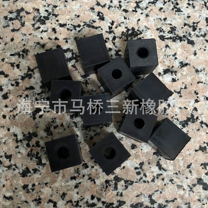 Механический буферный блок полые демпфирующие прокладки механическое оборудование демпфирующий блок резиновый бампер блок квадратный резиновый блок