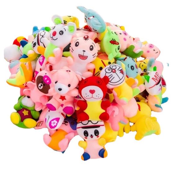 Wholesale claw machine doll plush small doll children's toy activity throw cheap doll stall plush gift