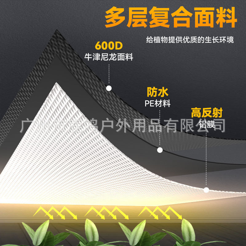 80X80X160cm越境水耕栽培植物育成テント600Dオックスフォード布多目的室内栽培越境人気商品|undefined
