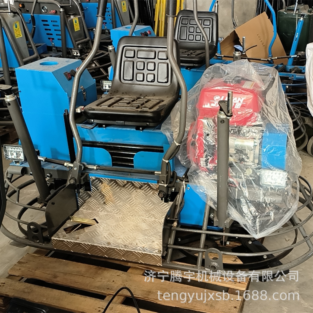 可以坐着开的抹光机座驾式汽油抹光机柴油座驾抹光机大型省油高效