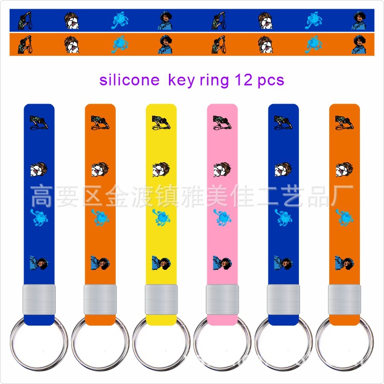 Fabricantes de llaveros de silicona fabricantes de llaveros de silicona al por mayor llaveros de silicona de anime de dibujos animados