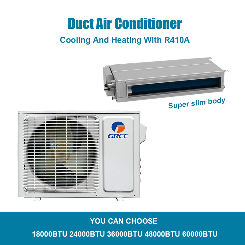 Industrial air conditioning 3 central air conditioning Gree air duct machine one drag one household Duct Air Conditioner