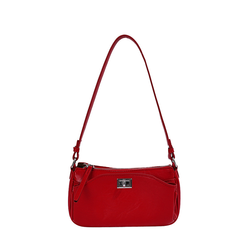 Bolso de mano para mujeres 2026 nueva moda tendencia bolso de brazo estilo extranjero bolso de mochila diario personalidad bolso pequeño