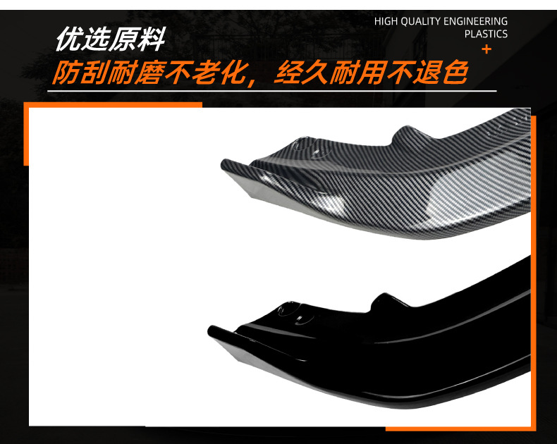 Suitable for Bmw 6 Series Gt G32 Lci m Sport 2021+ Front Lip, Front Spoiler, Small Body Kit Modification