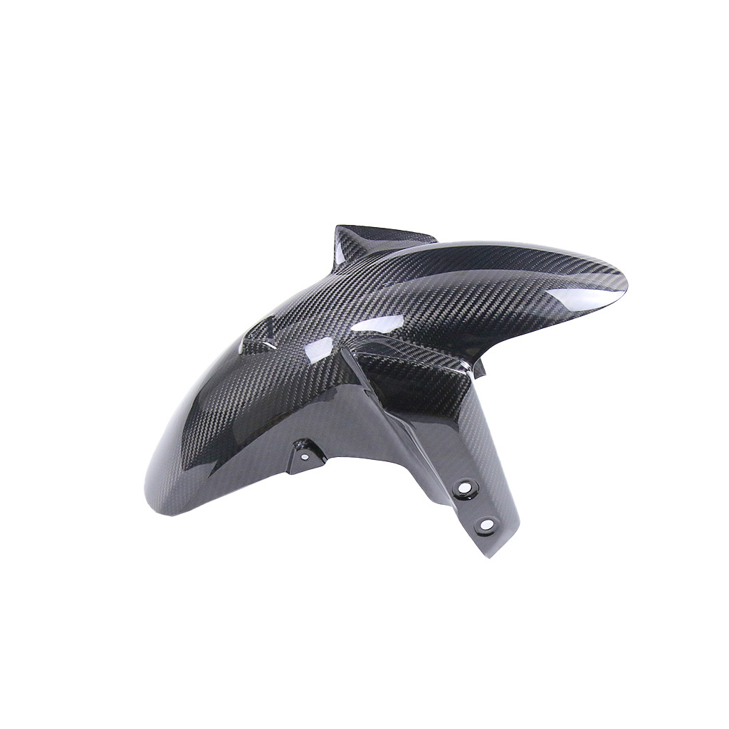 Suitable for YAMAHA Yamaha MT09 FZ09 motorcycle modified carbon fiber front fender soil removal plate shell