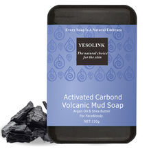 跨境外贸跨物死海泥活性炭火山泥肥皂洗脸控油亚马逊肥皂厂家批发