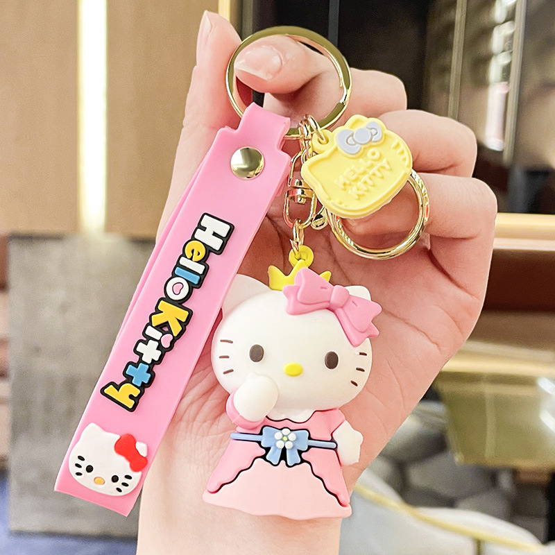 Llavero Creativo de Sanrio con Perro de Orejas Grandes, Cinnamoroll, Colgante para Bolso, Adorno, Pequeño Regalo al por Mayor de Yiwu
