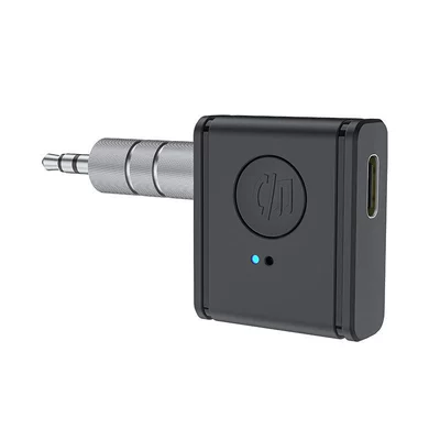 Cross-border wireless 3.5mm bluetooth receiver audio audio AUX car adapter bluetooth 5.3 transmitter (Car mp3) - b1-black