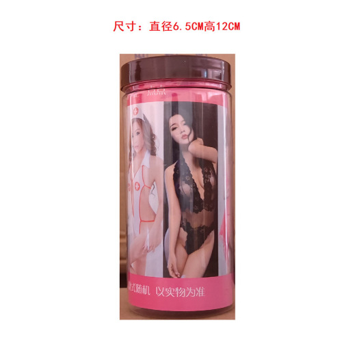 Sexy underwear bucket style sexy one-piece underwear three-point skirt style underwear adult sex vending machine hotel supplies
