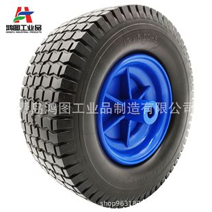 Factory Customized 13inch Atv Wheels 5.00-6Pu Foam Wheels Solid Tires Free of Inflation and Corrosion-Resistant Wide Tires